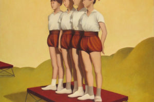 Control Group, 2007, acrylic on canvas, 48 x 36 inches