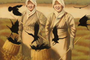 Harvest, 2011, acrylic on canvas, 16 x 16 inches