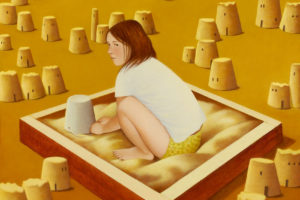 Hobbyist, 2006, acrylic on canvas, 30 x 30 inches